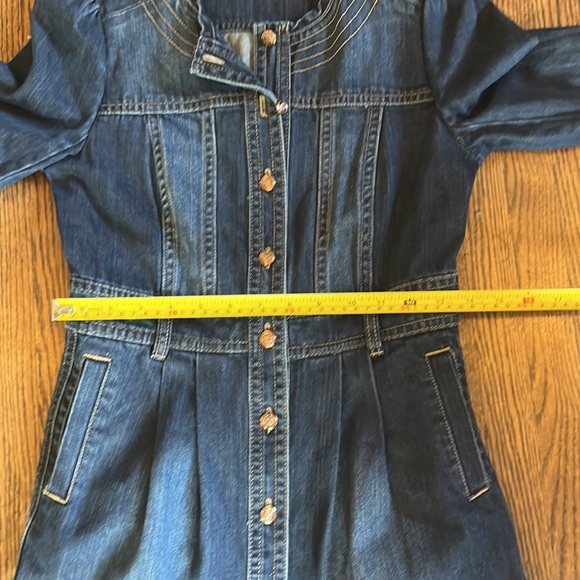 Five Plus Denim Button Up Dressl - Picture 14 of 15